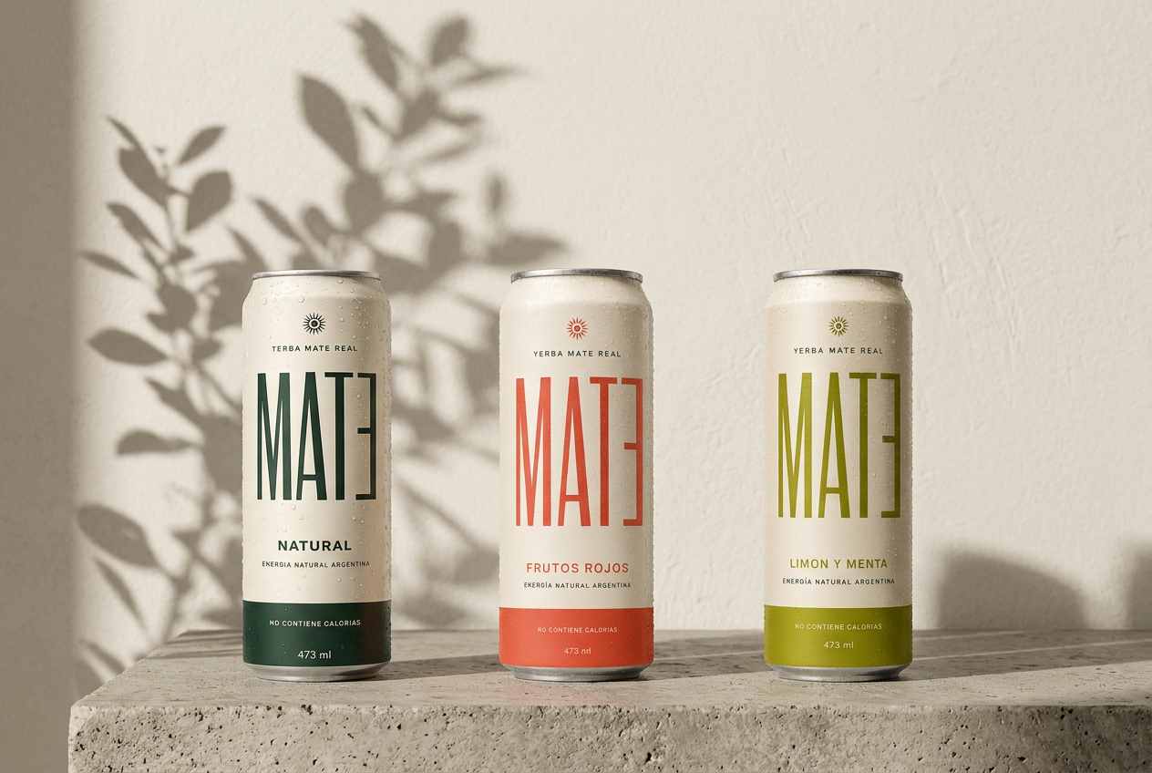 Las tres variedades MAT3: Natural, Frutos Rojos y Limón y Menta